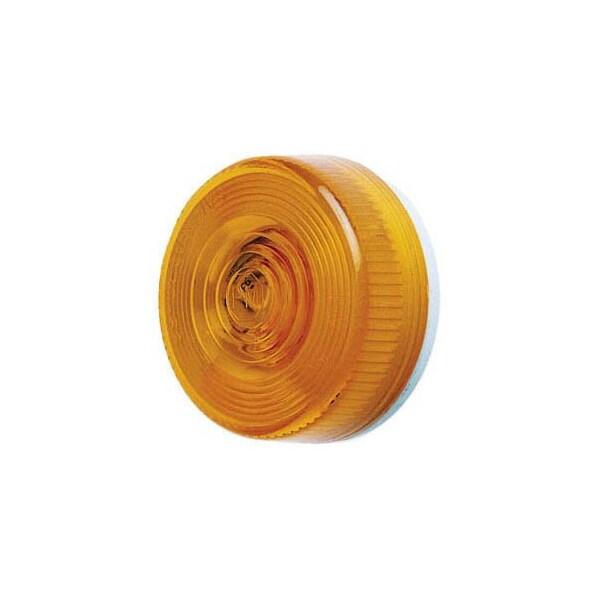 Peterson Incandescent Round 278 Diameter x 118 Height Amber Lens Surface Mount Single V102A - main